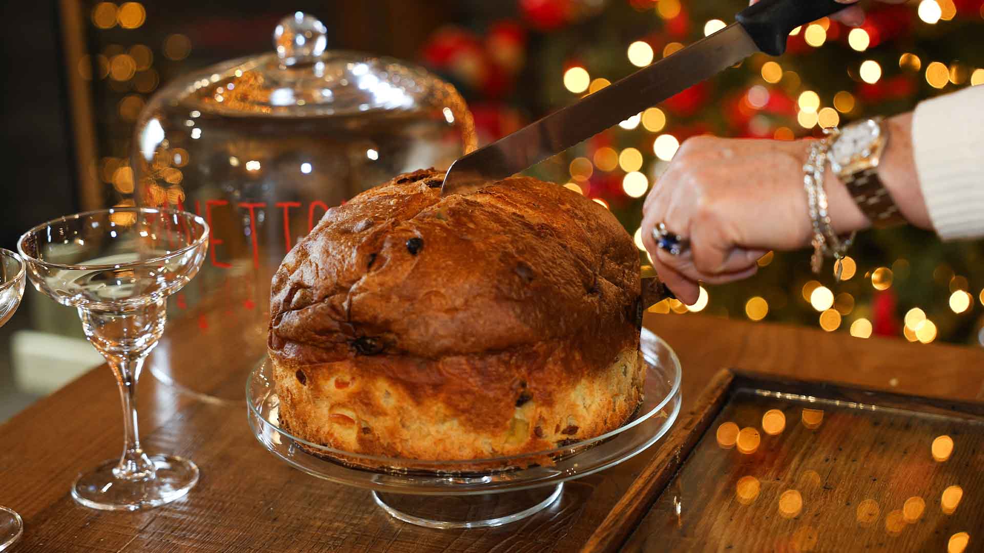 taglio del panettone